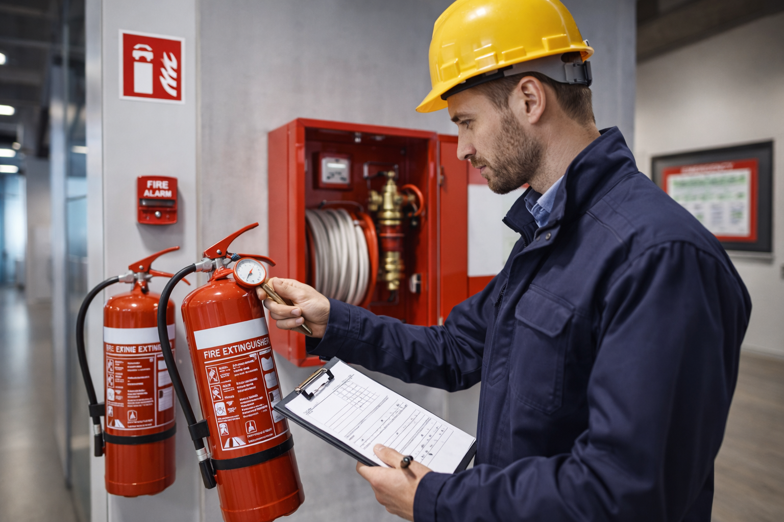 Inspeção técnica de segurança contra incêndio
